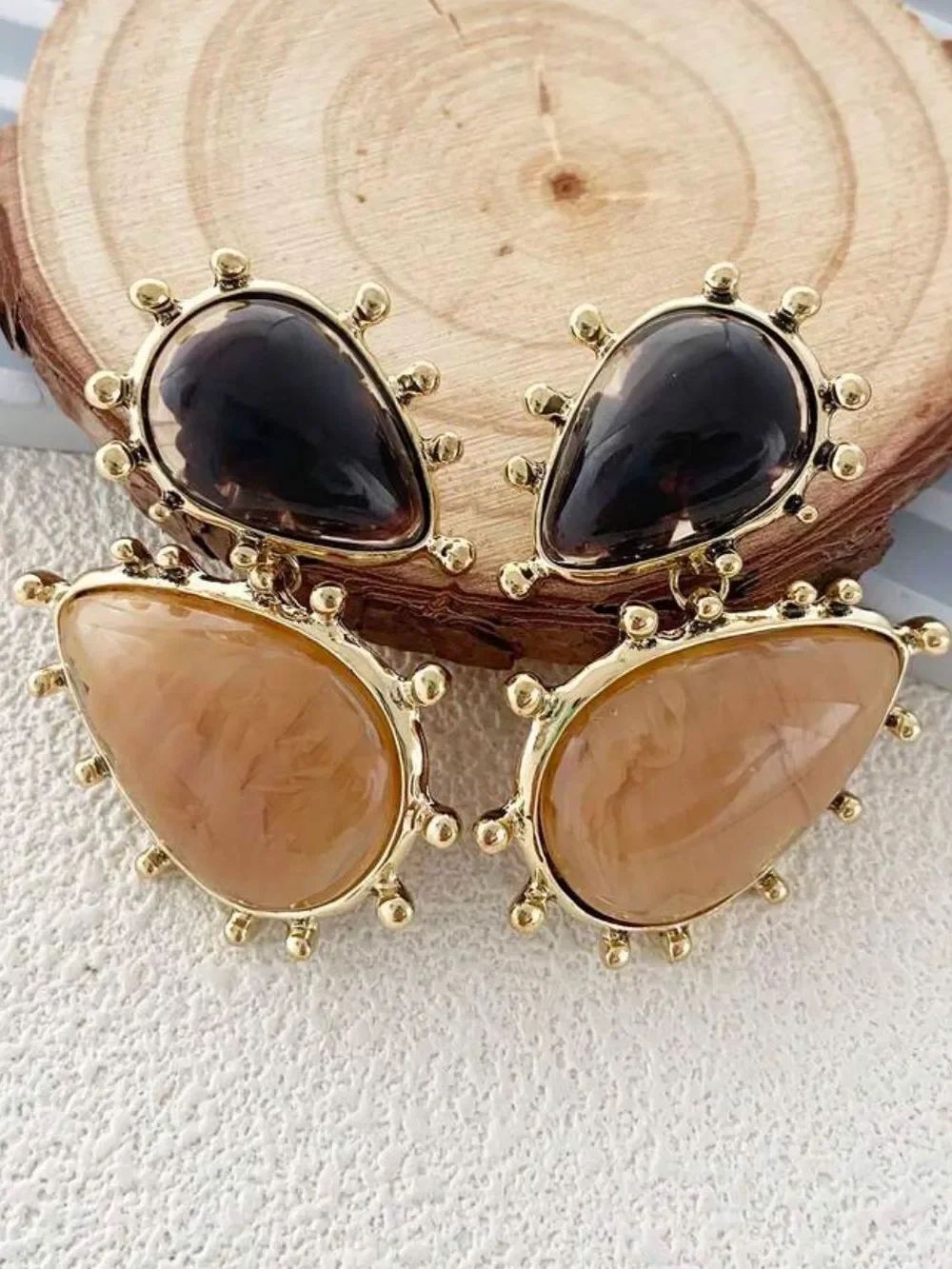 Statement drop earrings R699 - Picture 2 of 2